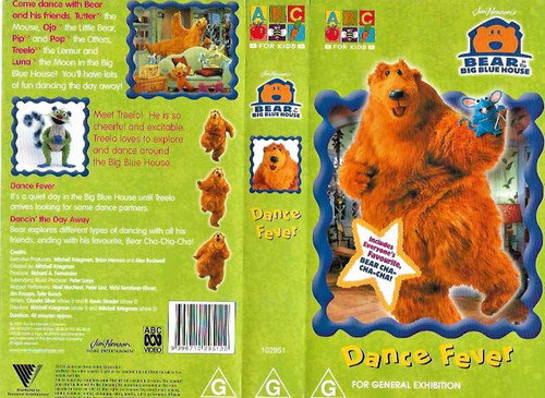 Bear the big blue house - bear,