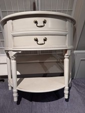 French Vintage Style Semi Circular Table