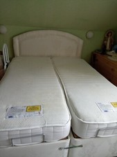 single bed matresses only 80%memory foam excellent condition x 2
