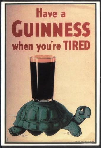Modern postcard guinness - modern,