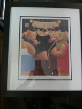 Sarah Szikora Print Limited Edition, Excellent Condition, Great Humour