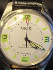 1970s Vintage Oris Watch Large