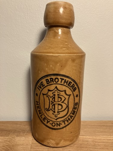 Antique stoneware ginger beer - antique,