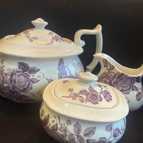 Spode kingsley teapot cream - spode,