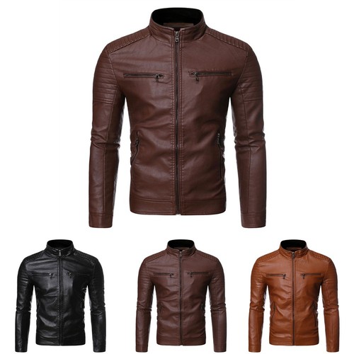 Men imitation leather stand - leather,