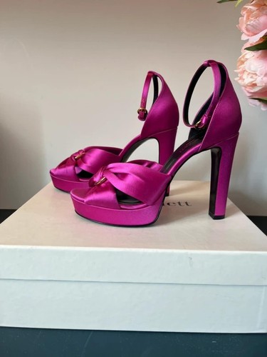 Bennett fuschia pink heels - lk,