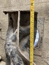 USED FIBREGLASS AND LATEX MOULD CASE STONE GARDEN BIRD BATH/JARDINIERE ORNAMENT