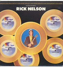 RICK (RICKY) NELSON - GOLDEN GREATS - 12" VINYL LP
