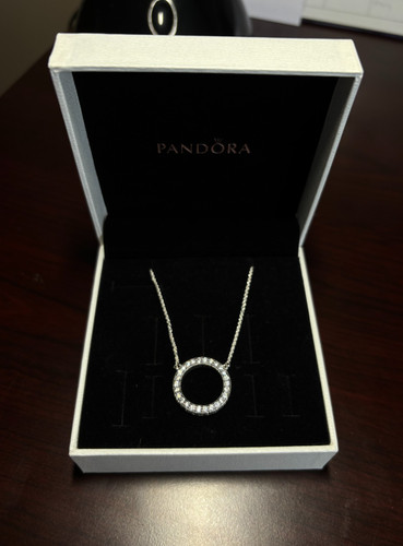 Pandora sterling silver logo - silver,