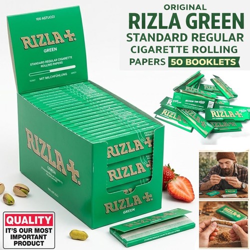 Full booklets rizla - full, green