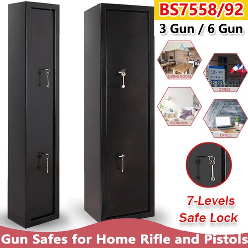 Gun cabinet grey extra - cabinet,