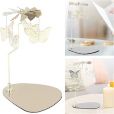 Spinning Candle Rotary Holder Carousel Candle Spinner Rotating Candle Holder