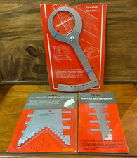 Thickness Gauge, 2 in 1 Router Depth & Saw Gauge and Router Depth Gauge SU966