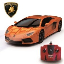 Orange Lamborghini Aventador -