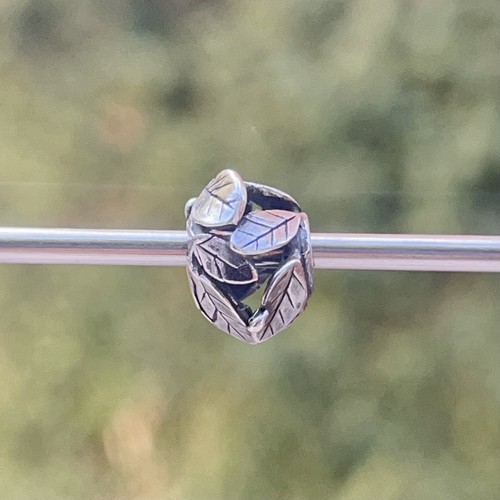 Trollbeads silver bead - leaves,