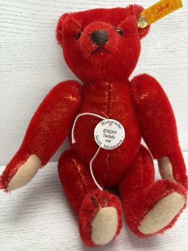 Steiff teddy rot 029226 - rot,