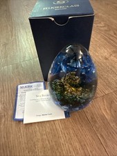 Vintage Selkirk Glass Paperweight Sea Storm