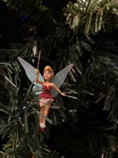 Disney Store Tinker Bell Clip-On Sketchbook Christmas Ornament Set – Peter Pan