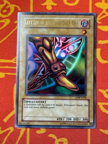 Yugioh left leg the - leg, of