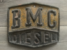 Vintage Original BMC DIESEL Grill Badge Van - Lorry - Truck