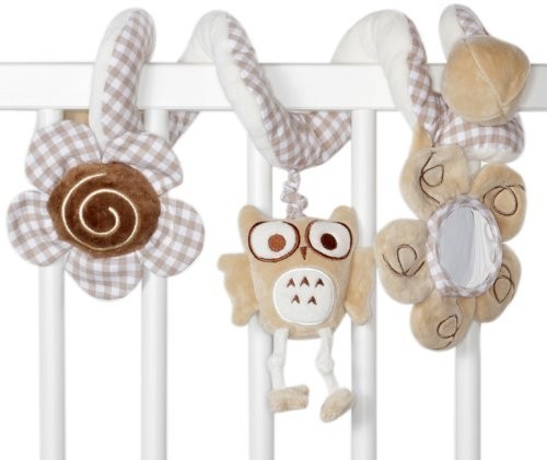 Spiral owl toy for - for, cot