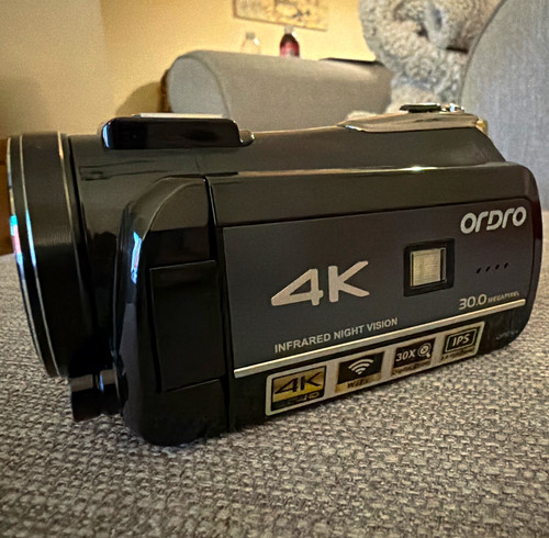 Ordro handheld camcorder - 4k,