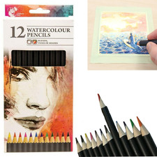 12 Watercolour Artist Pencils