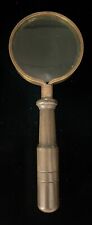 Antique Small Brass and Bakelite Magnifying Glass