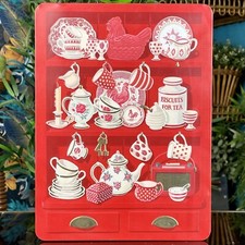 Red COUNTRY KITCHEN DRESSER