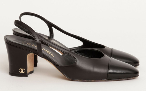 Chanel slingback heel shoes - slingback,