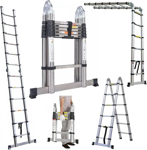 Telescopic ladder extendable - telescopic,