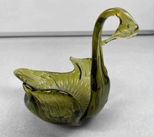 Vintage Swan Kanawha Art Glass