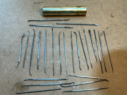 Vintage riffler files stubs - riffler,