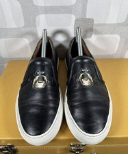 Givenchy Rottweiler Print Leather Skate Shoe Black Size 6