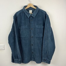 M&S Shirt Mens XXXL 3XL Blue