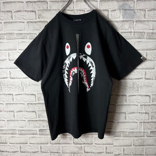 Bape tiger shark graphic - tiger, print