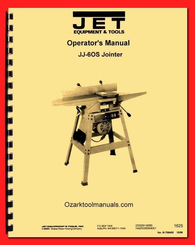 Jet 6os wood - jet, jointer