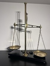 Antique W & T Avery 4lb Shop Apothecary/Gold Beam Scales & Weights 1920s - 1940s