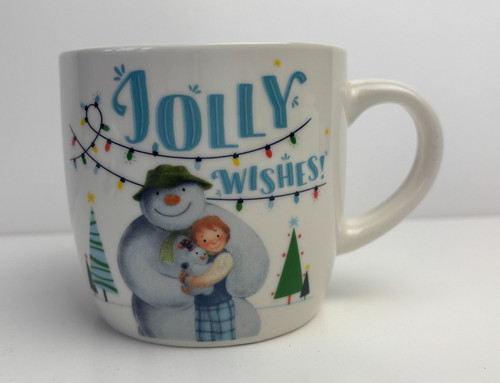 Jolly wishes the snowman - wishes, and