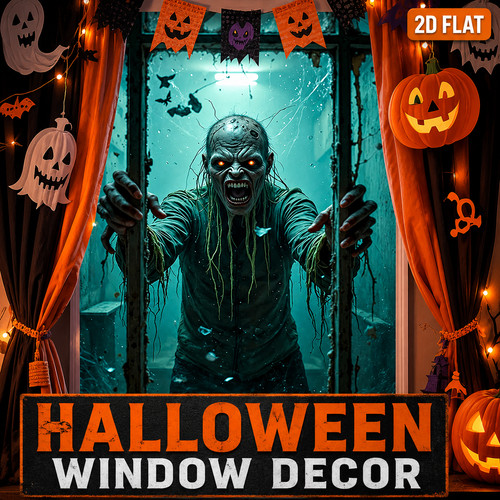 Animated halloween clown - halloween,