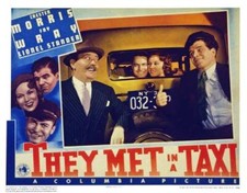 They Met In A Taxi lobby card