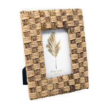 Rattan Photo Picture Frame