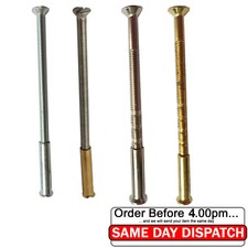 M3 M4 SCREW DOOR HANDLE Brass