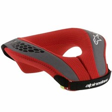 2026 ALPINESTARS YOUTH NECK ROLL BRACE COLLAR BLACK RED KIDS JR MOTOCROSS MX BMX