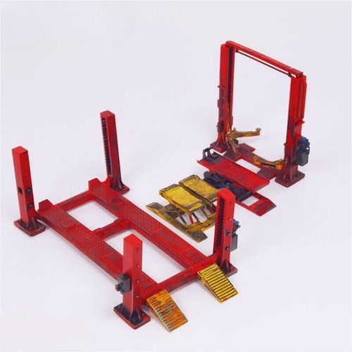 Diorama car lifter - car, model
