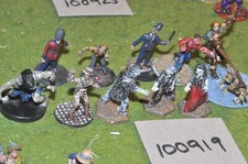 28mm sci fi / victorian - zombies 10 figs - (100919)