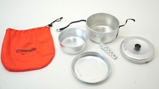 German Army Issue TRANGIA Cook Set Mess Tins Camping Outdoor Cooking 6 Piece