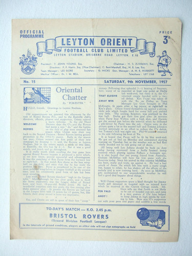 Leyton orient bristol rovers - orient,