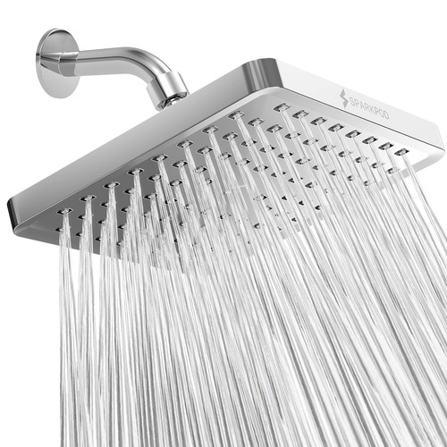 Sparkpod rain shower head - shower, 8
