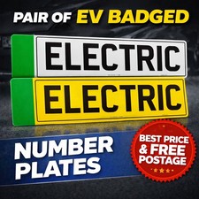 Electric number plates - electric,